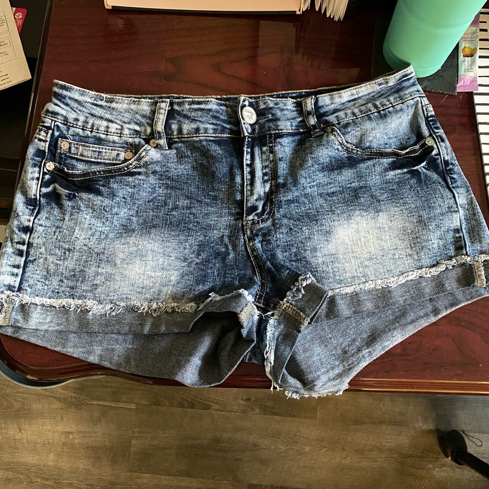 Short shorts.
